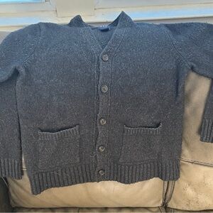 GAP Women's Charcoal Cardigan Sweater